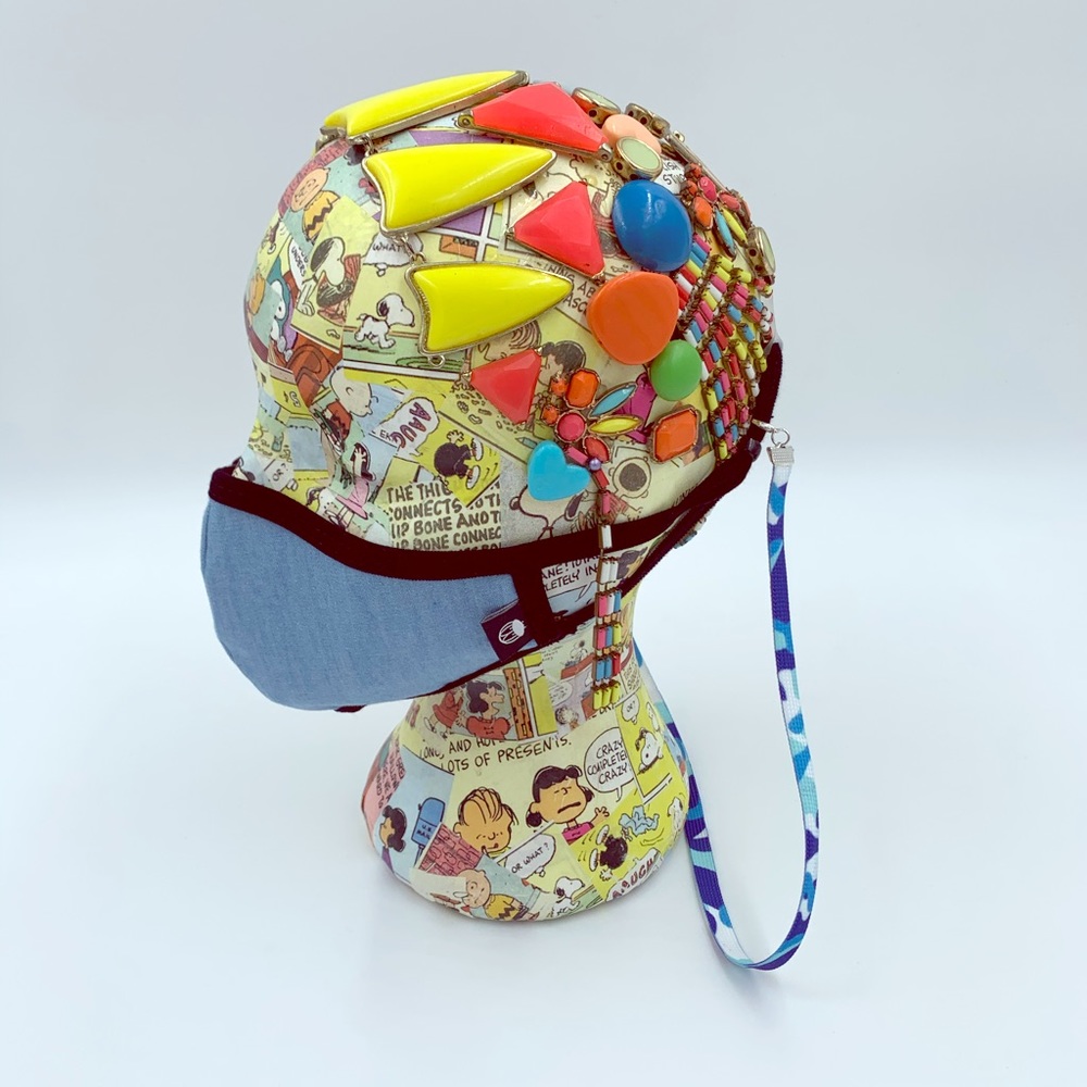 Kid’s Face Mask/Light Denim/Lanyard Not Included**